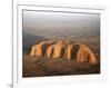 Aerial Uluru, Ayers Rock-null-Framed Photographic Print