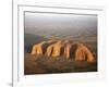Aerial Uluru, Ayers Rock-null-Framed Photographic Print