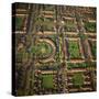 Aerial Veiw England Milton Keynes, Housing and Gardens-Adrian Warren-Stretched Canvas