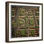 Aerial Veiw England Milton Keynes, Housing and Gardens-Adrian Warren-Framed Photographic Print