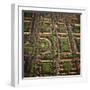 Aerial Veiw England Milton Keynes, Housing and Gardens-Adrian Warren-Framed Photographic Print