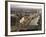 Aerial View Along the River Liffey, Dublin, Eire (Republic of Ireland)-Tim Hall-Framed Photographic Print