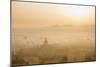 Aerial View Ancient Temples (More Than 2200 Temples) of Bagan at Sunrise in Myanmar-Harry Marx-Mounted Photographic Print