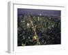 Aerial View at Night of the City Lights Taken from the Empire State Building, New York, USA-Nigel Francis-Framed Photographic Print