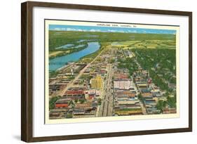Aerial View, Augusta-null-Framed Art Print