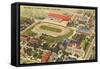 Aerial View, Creighton University, Omaha, Nebraska-null-Framed Stretched Canvas