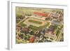 Aerial View, Creighton University, Omaha, Nebraska-null-Framed Art Print