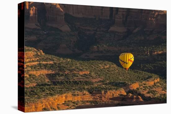 Aerial View, Doe Mesa, Red Rock Country, Sedona, Coconino NF, Arizona-Michel Hersen-Stretched Canvas