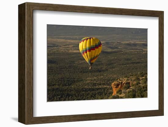 Aerial View, Doe Mesa, Red Rock Country, Sedona, Coconino NF, Arizona-Michel Hersen-Framed Photographic Print