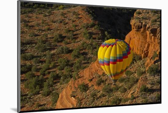 Aerial View, Doe Mesa, Red Rock Country, Sedona, Coconino NF, Arizona-Michel Hersen-Mounted Photographic Print