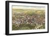 Aerial View, Fargo, North Dakota-null-Framed Art Print