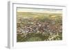 Aerial View, Fargo, North Dakota-null-Framed Art Print