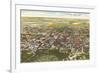 Aerial View, Fargo, North Dakota-null-Framed Premium Giclee Print