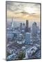 Aerial View from Helicopter, City of London, and the Shard, London, England-Jon Arnold-Mounted Photographic Print