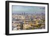 Aerial View from Helicopter, Houses of Parliament, River Thames, London, England-Jon Arnold-Framed Photographic Print