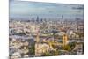 Aerial View from Helicopter, Houses of Parliament, River Thames, London, England-Jon Arnold-Mounted Photographic Print