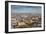 Aerial View from Helicopter, Houses of Parliament, River Thames, London, England-Jon Arnold-Framed Photographic Print