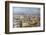 Aerial View from Helicopter, Houses of Parliament, River Thames, London, England-Jon Arnold-Framed Photographic Print