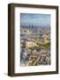 Aerial View from Helicopter, Houses of Parliament, River Thames, London, England-Jon Arnold-Framed Photographic Print