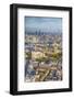 Aerial View from Helicopter, Houses of Parliament, River Thames, London, England-Jon Arnold-Framed Photographic Print