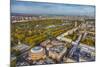 Aerial View from Helicopter,Royal Albert Hall and Hyde Park, London, England-Jon Arnold-Mounted Photographic Print