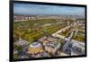 Aerial View from Helicopter,Royal Albert Hall and Hyde Park, London, England-Jon Arnold-Framed Photographic Print