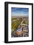 Aerial View from Helicopter,Royal Albert Hall and Hyde Park, London, England-Jon Arnold-Framed Photographic Print