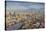 Aerial View from Helicopter, the Shard, London, England-Jon Arnold-Stretched Canvas