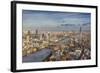 Aerial View from Helicopter, the Shard, London, England-Jon Arnold-Framed Photographic Print