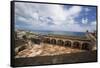 Aerial View from the Fort of San Cristobal-George Oze-Framed Stretched Canvas