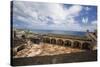 Aerial View from the Fort of San Cristobal-George Oze-Stretched Canvas