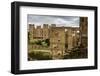 Aerial View from the Old Hall of its Replacement, Hardwick Hall, Near Chesterfield-Eleanor Scriven-Framed Photographic Print