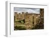 Aerial View from the Old Hall of its Replacement, Hardwick Hall, Near Chesterfield-Eleanor Scriven-Framed Photographic Print