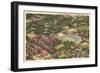 Aerial View, Georgia Tech, Atlanta, Georgia-null-Framed Art Print