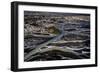 Aerial View in the Fall, Thjorsa River, Iceland-Ragnar Th Sigurdsson-Framed Photographic Print