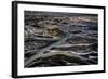 Aerial View in the Fall, Thjorsa River, Iceland-Ragnar Th Sigurdsson-Framed Photographic Print