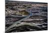 Aerial View in the Fall, Thjorsa River, Iceland-Ragnar Th Sigurdsson-Mounted Photographic Print