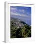 Aerial View Including Mount Teide and Atlantic Coast, Tenerife, Canary Islands, Atlantic, Spain-John Miller-Framed Photographic Print