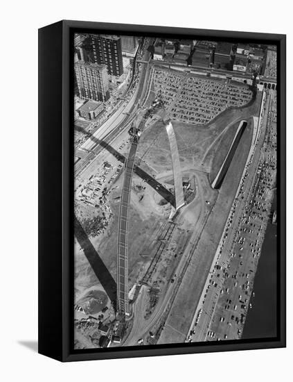 Aerial View/Keystone Placing;Jeff.Monume-null-Framed Stretched Canvas