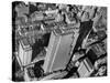 Aerial View Looking Down on 6th Ave. and 50th St. at Towering Rockefeller Center Complex-Margaret Bourke-White-Stretched Canvas