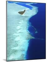 Aerial View, Maldives, Indian Ocean, Asia-Sakis Papadopoulos-Mounted Photographic Print
