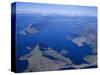 Aerial View, Marlborough Sound, South Island, New Zealand-D H Webster-Stretched Canvas