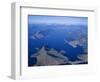 Aerial View, Marlborough Sound, South Island, New Zealand-D H Webster-Framed Photographic Print