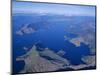 Aerial View, Marlborough Sound, South Island, New Zealand-D H Webster-Mounted Photographic Print