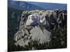 Aerial View, Mount Rushmore-null-Mounted Photographic Print