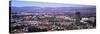 Aerial view of 10 Universal City Plaza in city, Los Angeles, California, USA-null-Stretched Canvas