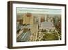 Aerial View of 42nd Street, New York City-null-Framed Art Print