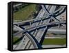 Aerial View of 605 and 105 Freeway, Los Angeles, California, USA-null-Framed Stretched Canvas