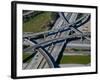 Aerial View of 605 and 105 Freeway, Los Angeles, California, USA-null-Framed Photographic Print