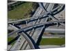 Aerial View of 605 and 105 Freeway, Los Angeles, California, USA-null-Mounted Photographic Print